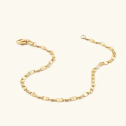 Bracelets<Mejuri Anchor Chain Anklet