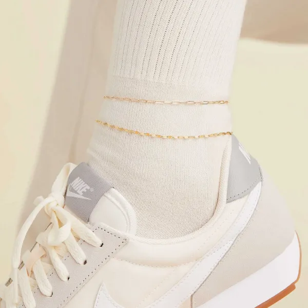 Bracelets<Mejuri Anchor Chain Anklet