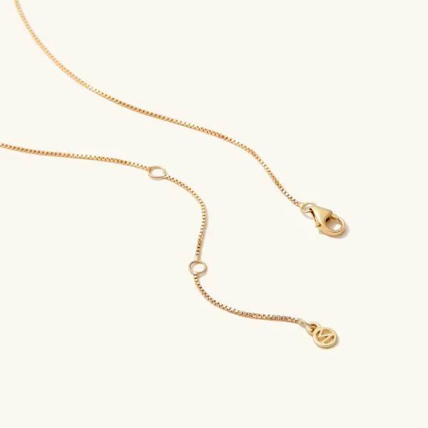 Necklaces<Mejuri Baby Box Chain Necklace