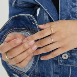 Rings<Mejuri Baguette Diamond Eternity Band