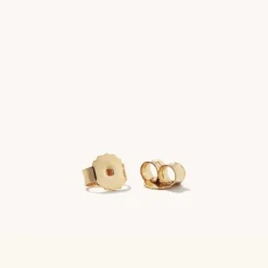 Earrings<Mejuri Baguette Emerald Stud Earrings