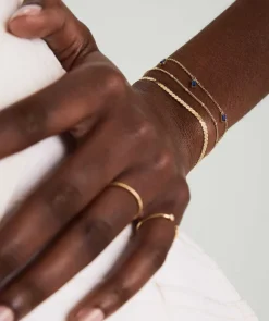 Bracelets<Mejuri Baguette Gemstone Bracelet