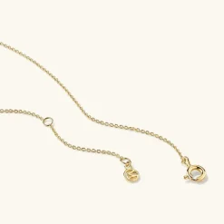 Necklaces<Mejuri Baguette Gemstone Station Necklace