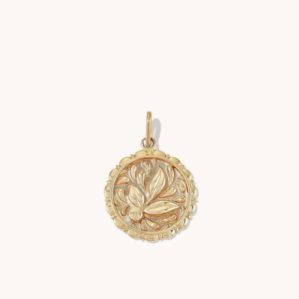 Necklaces<Mejuri Balance: Terra Coin Charm Pendant