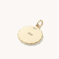 Necklaces<Mejuri Balance: Terra Coin Charm Pendant