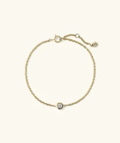 Bracelets<Mejuri Bezel Lab Grown Diamond Bracelet