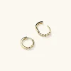 Earrings<Mejuri Bezel Lab Grown Diamond Huggies