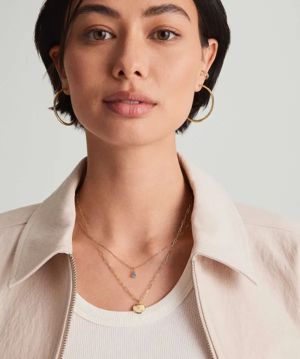 Necklaces<Mejuri Birthstone Charm