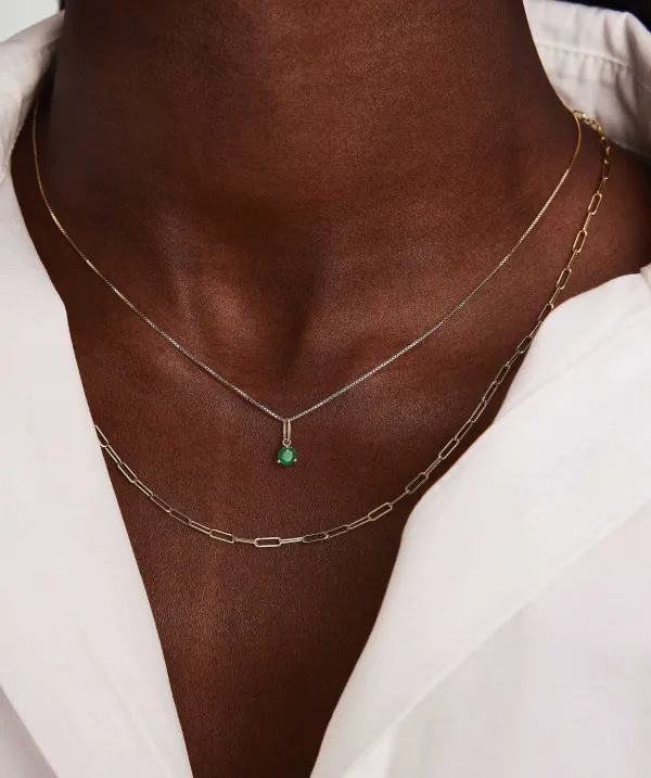 Necklaces<Mejuri Birthstone Charm