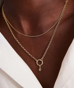 Necklaces<Mejuri Birthstone Charm