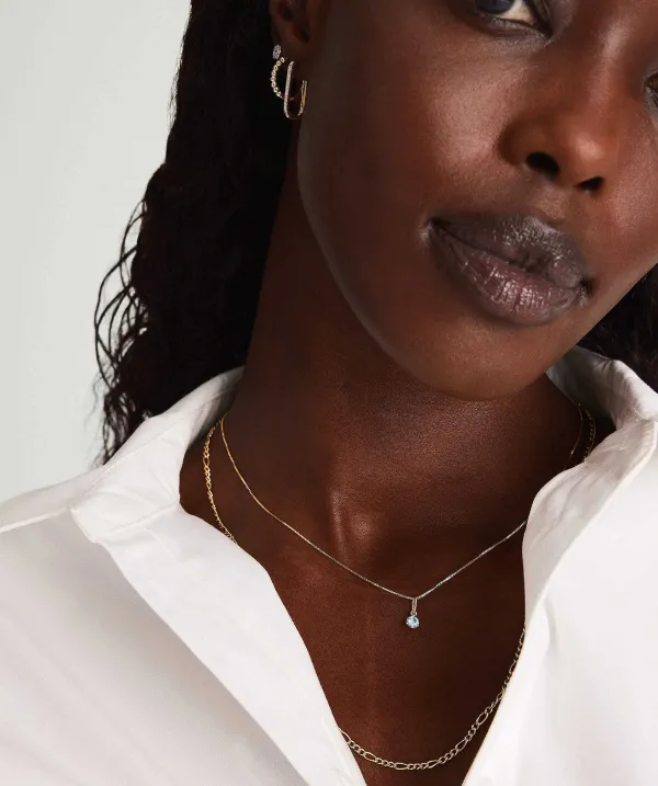 Necklaces<Mejuri Birthstone Charm