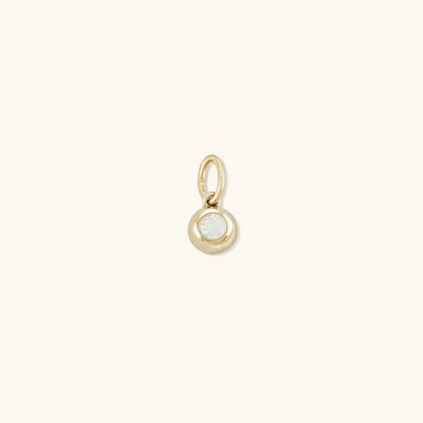 Necklaces<Mejuri Birthstone Sphere Charm