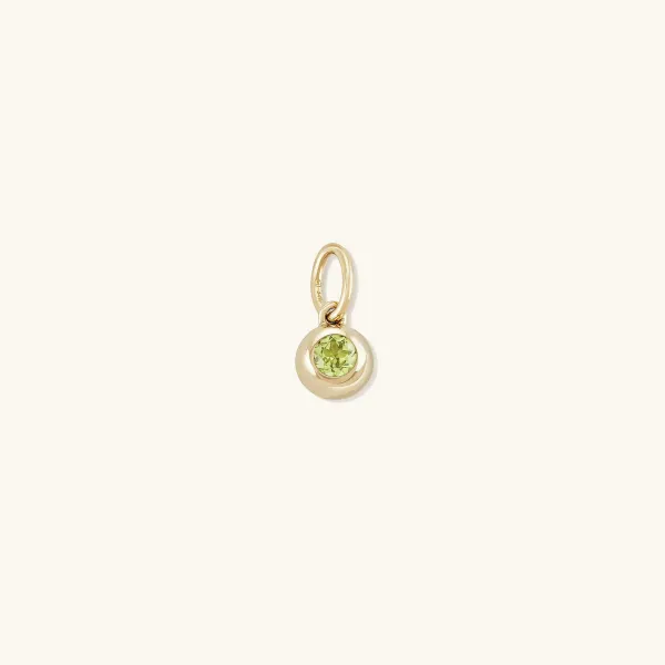 Necklaces<Mejuri Birthstone Sphere Charm