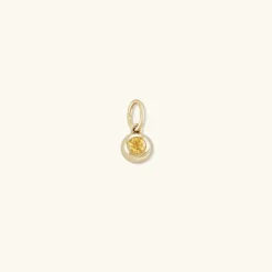 Necklaces<Mejuri Birthstone Sphere Charm