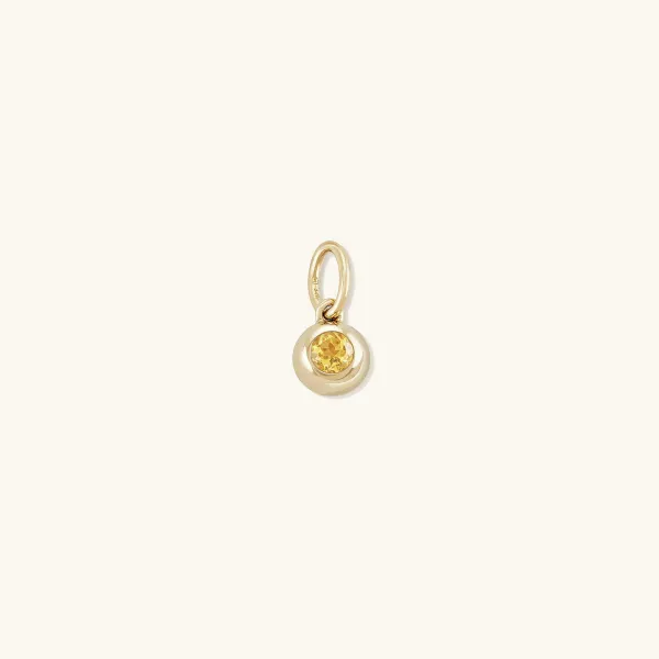 Necklaces<Mejuri Birthstone Sphere Charm