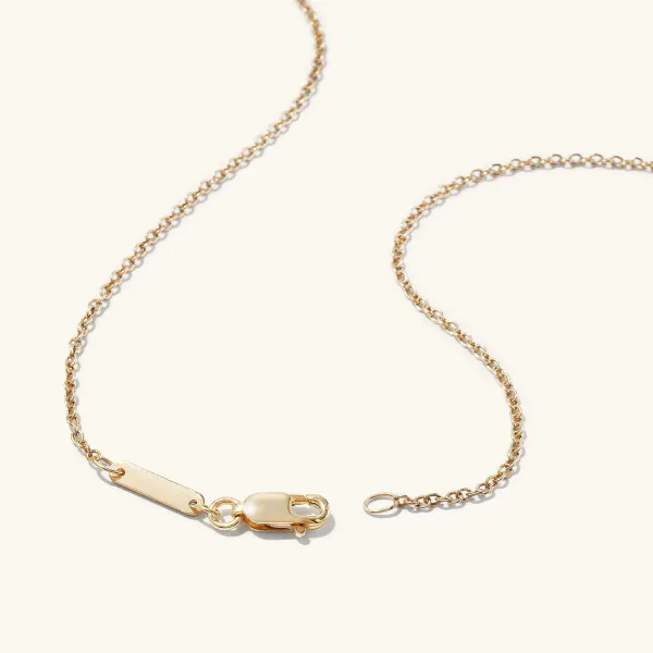 Necklaces<Mejuri Black Onyx Pendant Necklace
