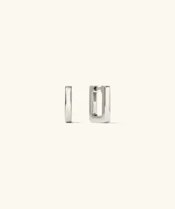 Earrings<Mejuri Block Small Hoops