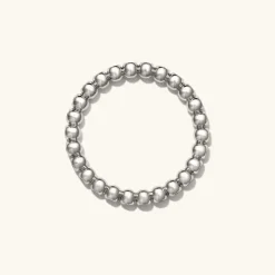 Rings<Mejuri Bold Beaded Diamond Eternity Ring