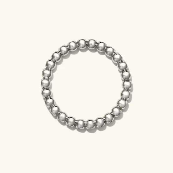 Rings<Mejuri Bold Beaded Diamond Eternity Ring