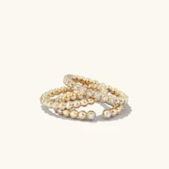 Rings<Mejuri Bold Beaded Ring