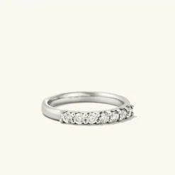 Rings<Mejuri Bold Diamond Half Eternity Ring