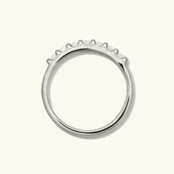 Rings<Mejuri Bold Diamond Half Eternity Ring