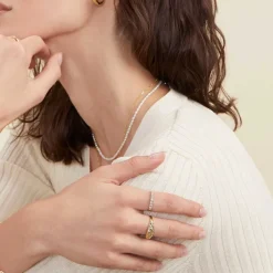 Rings<Mejuri Bold Diamond Half Eternity Ring