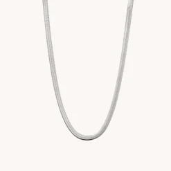 Necklaces<Mejuri Bold Herringbone Chain Necklace