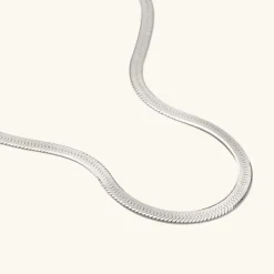 Necklaces<Mejuri Bold Herringbone Chain Necklace