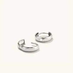 Earrings<Mejuri Bold Huggie Hoops
