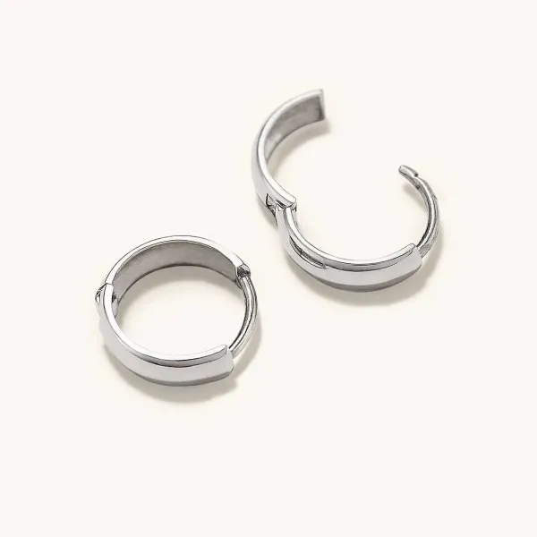 Earrings<Mejuri Bold Huggie Hoops