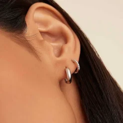 Earrings<Mejuri Bold Huggie Hoops