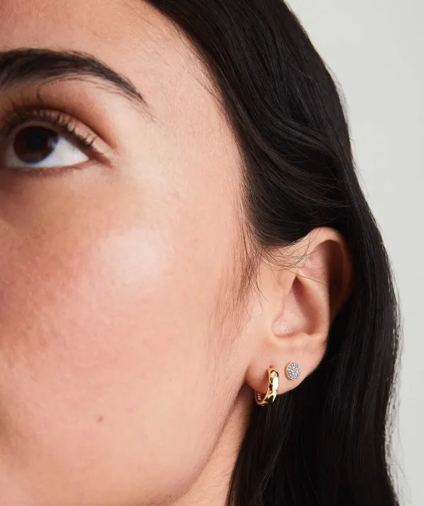 Earrings<Mejuri Bold Huggie Hoops
