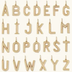 Necklaces<Mejuri Bold Letter Pendant Necklace
