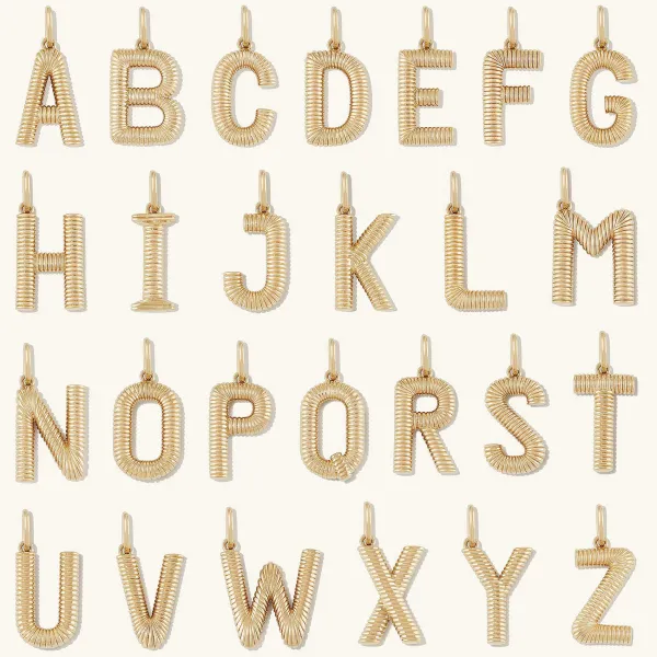 Necklaces<Mejuri Bold Letter Pendant Necklace