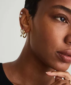 Earrings<Mejuri Bold Medium Hoops