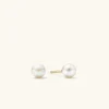 Earrings<Mejuri Bold Pearl Ear Jacket Studs
