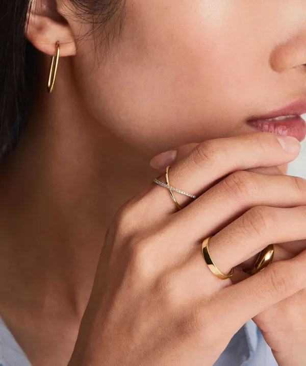 Rings<Mejuri Bold Stacker