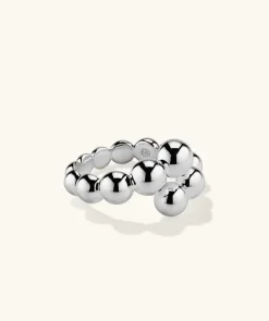 Rings<Mejuri Bubble Sphere Bypass Ring