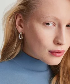 Earrings<Mejuri Bubble Sphere Mixed Duo Hoops
