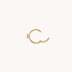 Earrings<Mejuri Cartilage Solo Diamond Mini Hoop