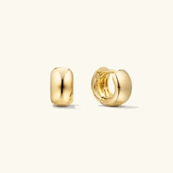 Earrings<Mejuri Chunky Huggie Hoops