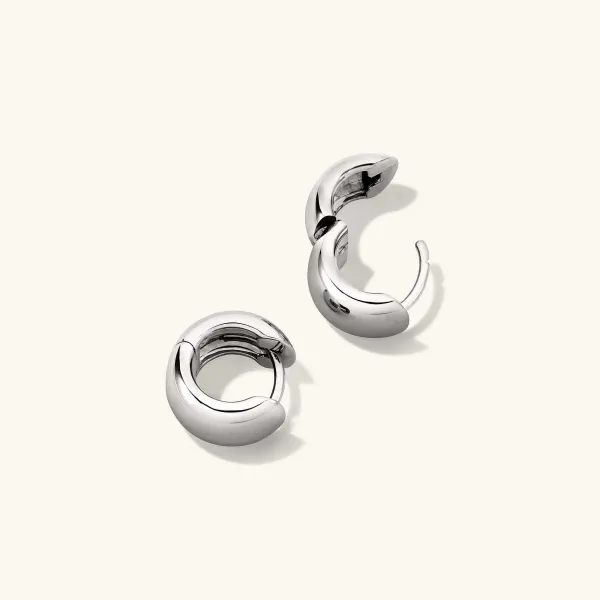 Earrings<Mejuri Chunky Huggie Hoops