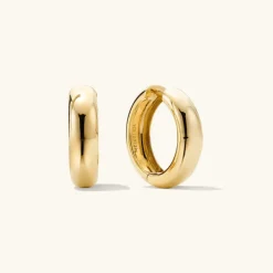 Earrings<Mejuri Chunky Large Hoops