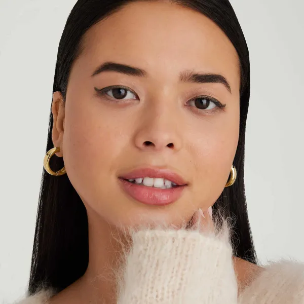 Earrings<Mejuri Chunky Large Hoops