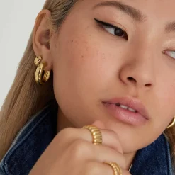 Earrings<Mejuri Chunky Large Hoops
