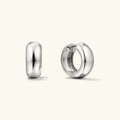 Earrings<Mejuri Chunky Medium Hoops