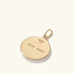 Necklaces<Mejuri Courage: Evil Eye Coin Charm Pendant