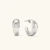 Earrings<Mejuri D Me Hoops
