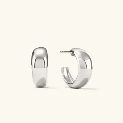 Earrings<Mejuri D Me Hoops